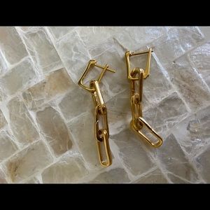 Monica vinader Alta capture charm earrings